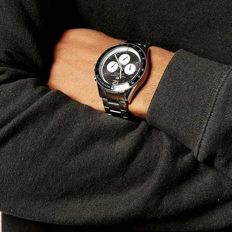 Tommy Hilfiger Luke Chronograph Black Dial Men's Watch- 1791120